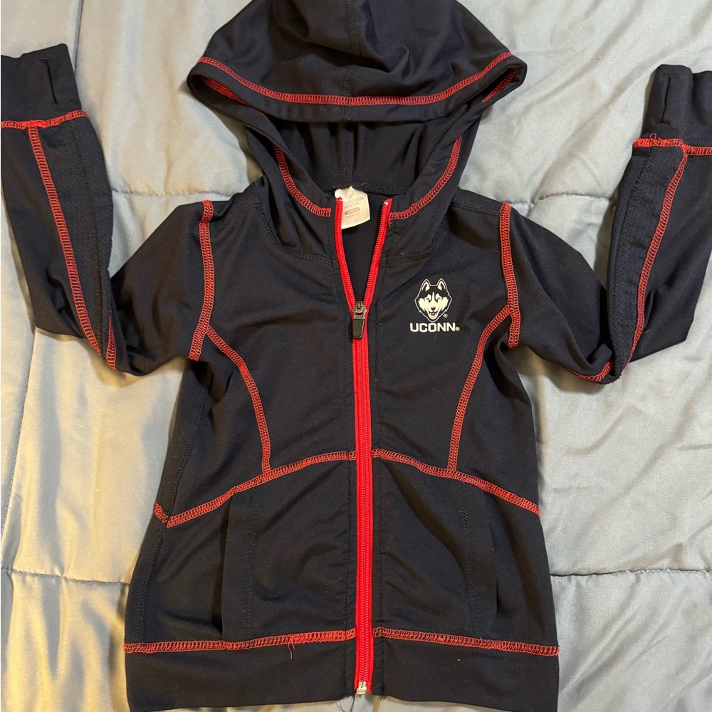 Colosseum UConn University of Connecticut Toddler jacket size 2T